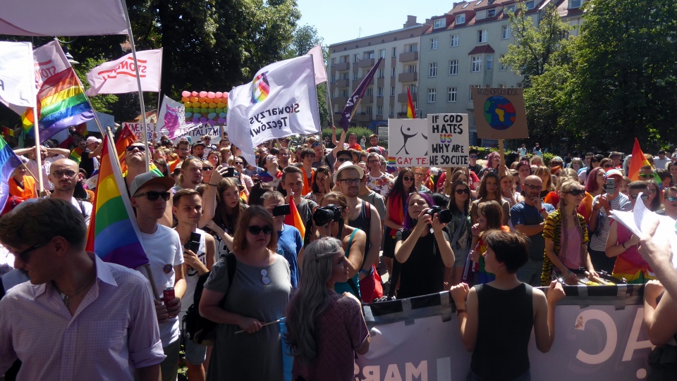 I Marsz Równości przeszedł ulicami Opola [fot. Ewelina Laxy]