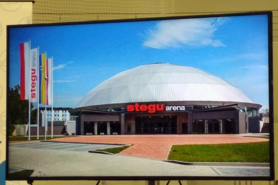 Już nie Okrąglak, ale Stegu Arena. Jest sponsor legendarnej hali w Opolu [fot. Joanna Matlak]