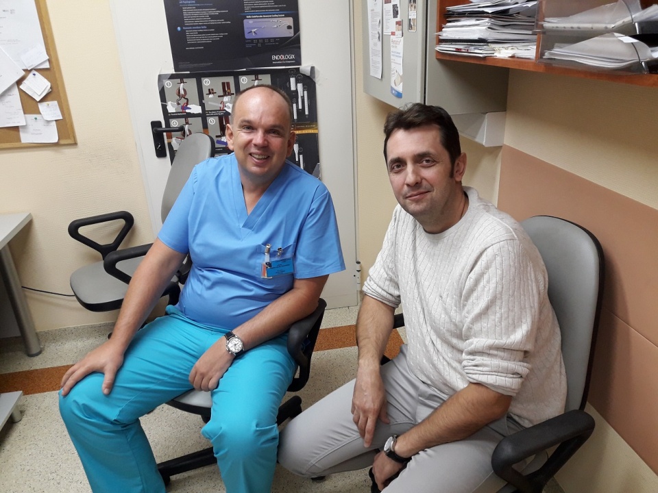 Lekarze z USK w Opolu wykonali zabieg dotychczas nieopisany w piśmiennictwie medycznym . "Mieliśmy dużo szczęścia" [fot. Wiktoria Palarczyk]