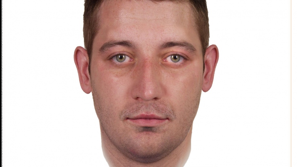 Portret pamięciowy poszukiwanego mężczyzny (fot. policja)