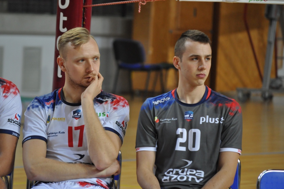 Kamil Szymura (z prawej) zagra w najblizszym sezonie w ZAKSIE Kędzierzyn-Koźle wraz z bratem. [fot. Piotr Warner]