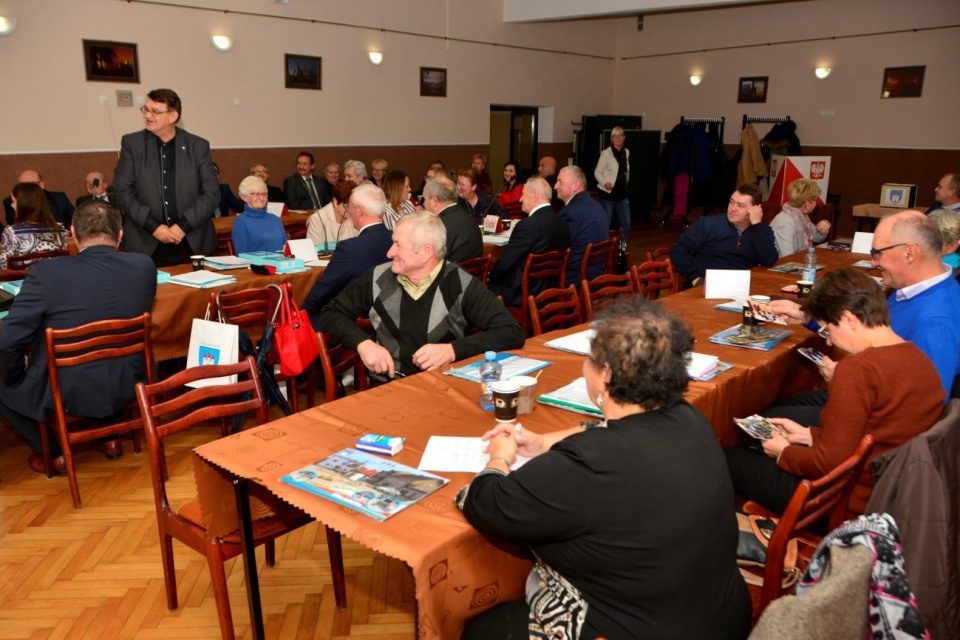 W Korfantowie po raz pierwszy obradowała dziś nowa rada gminy [fot. Daniel Klimczak]