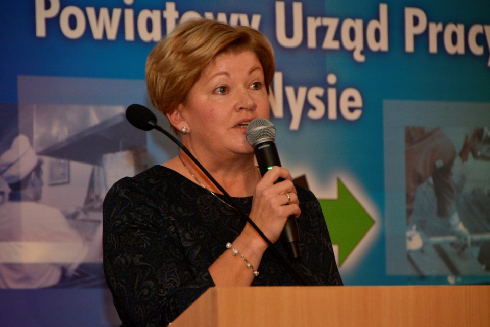 Małgorzata Pliszka, dyrektor PUP Nysa [fot. Daniel Klimczak]
