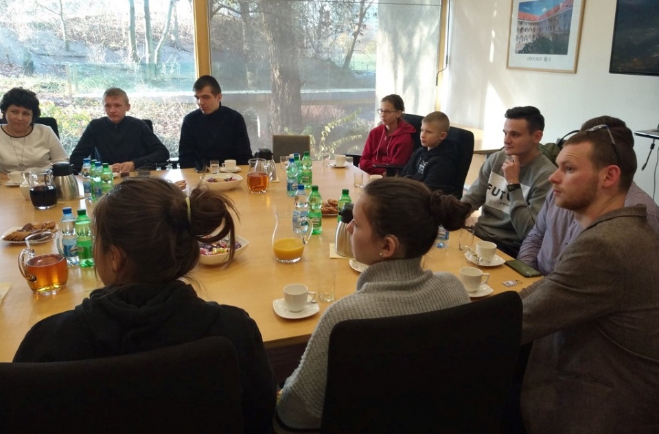 Spotkanie głuchoniemej młodzieży z Ukrainy i Opola [fot. Katarzyna Doros]