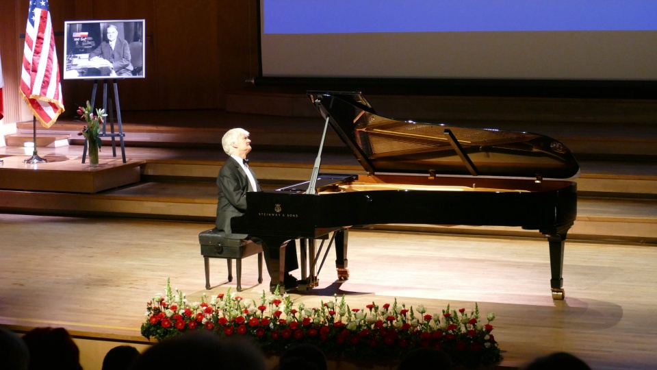 Neal Larrabee podczas recitalu w FO © [fot. Małgorzata Ślusarczyk]