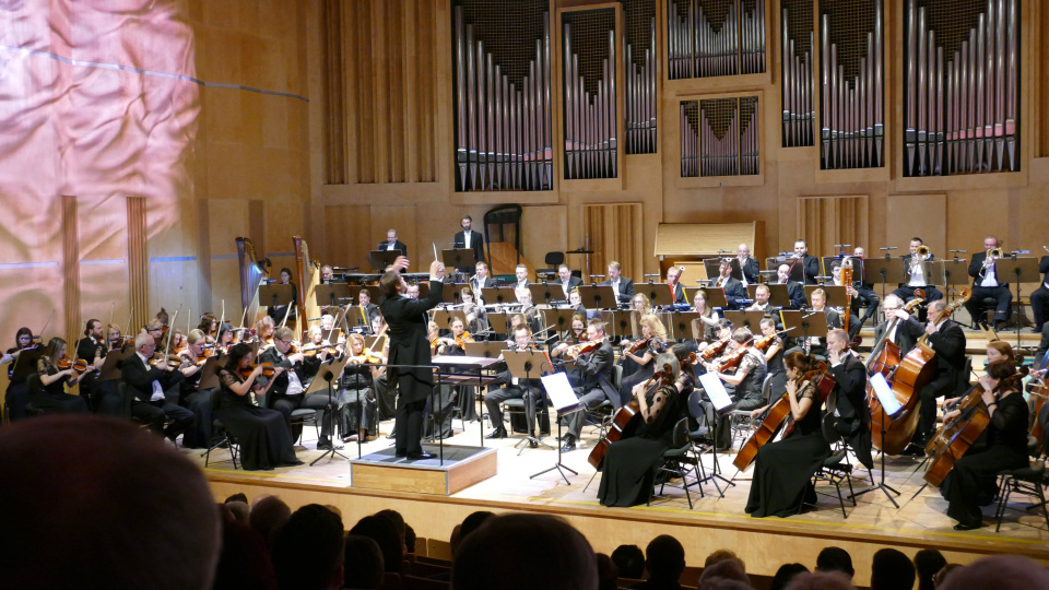 Zdjęcie ilustracyjne, koncert "Wielki Post - wielka muzyka" w Filharmonii Opolskiej 2019 [fot. Małgorzata Ślusarczyk]