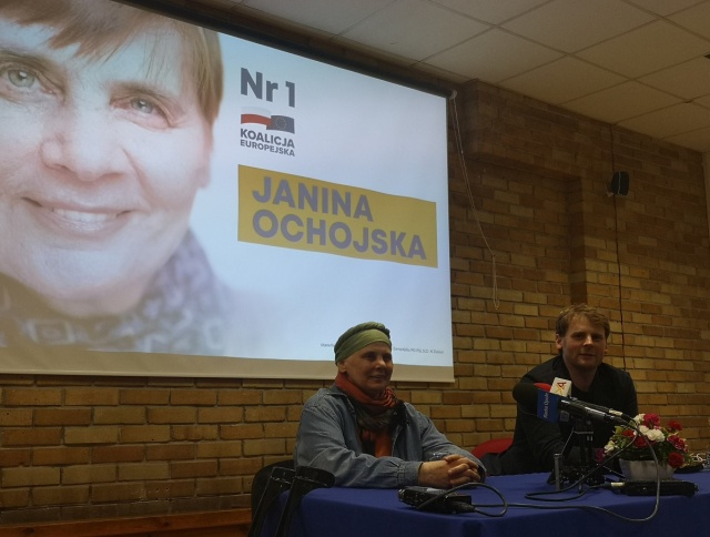 EUROWYBORY. Janina Ochojska spotkała się z mieszkańcami Opola. W PE chce zająć się osobami wykluczonymi, uchodźcami i ekologią