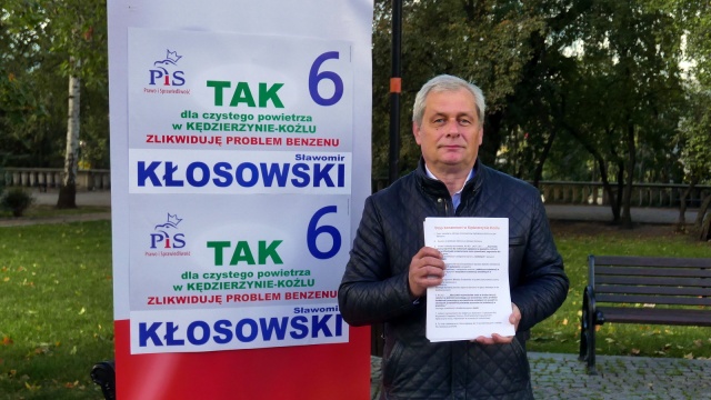Stop benzenowi w Kędzierzynie-Koźlu. Sławomir Kłosowski zapowiada walkę o zmiany w przepisach
