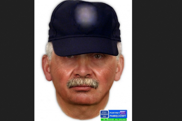 Krapkowicka policja opublikowała portret pamięciowy mężczyzny, który oszukał starszą panią na 20 tysięcy złotych