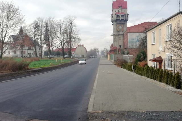 Krapkowice: ulica Opolska wyremontowana i otwarta dla ruchu