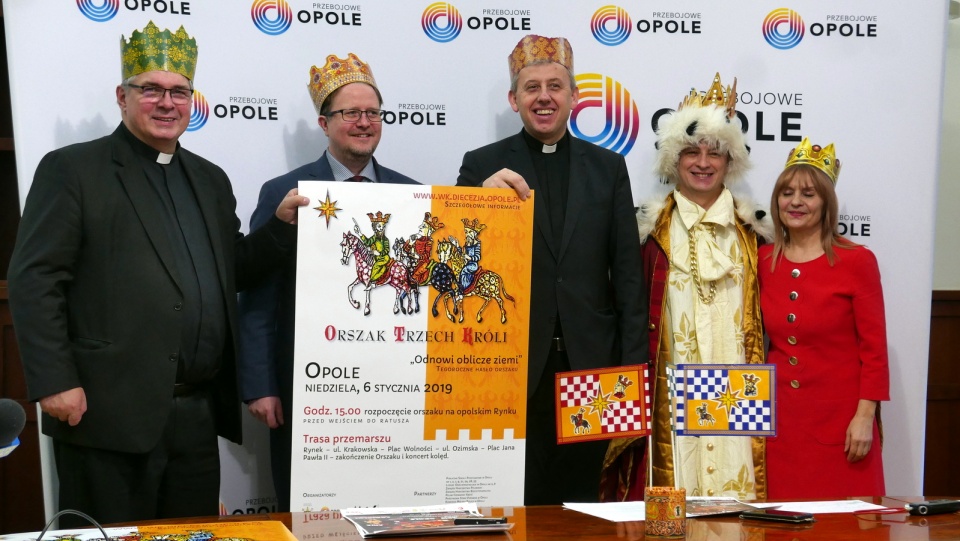 Konferencja dotycząca Orszaku Trzech Króli w Opolu [fot. Mariusz Chałupnik]
