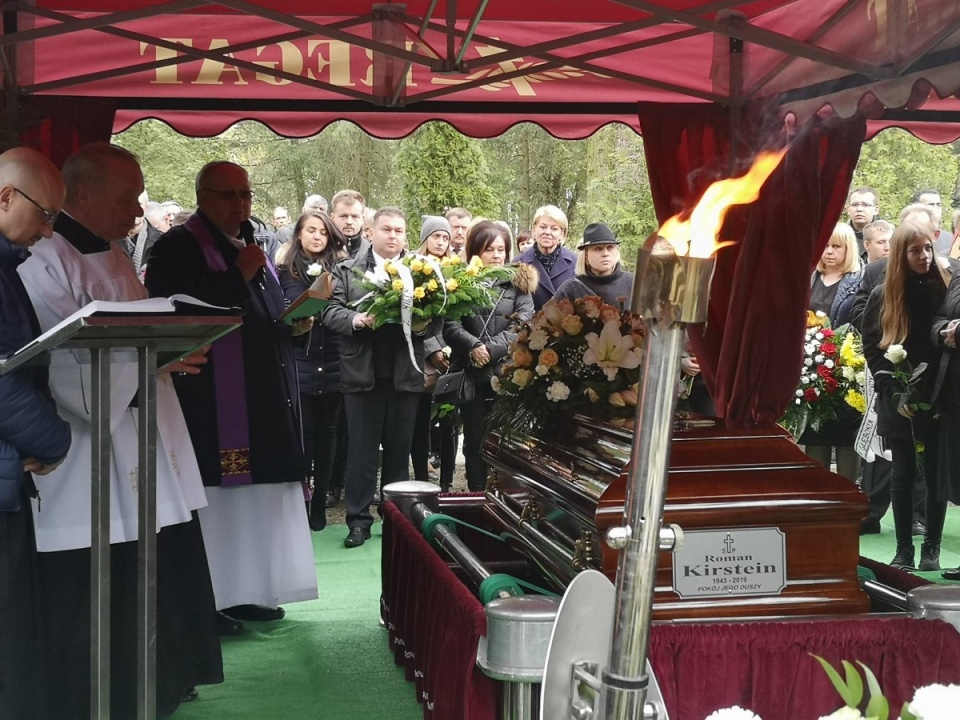 Pogrzeb Romana Kirsteina [fot. Katarzyna Doros]