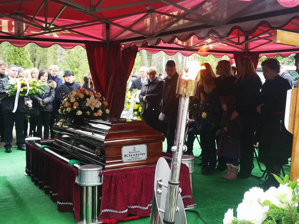 Pogrzeb Romana Kirsteina [fot. Katarzyna Doros]