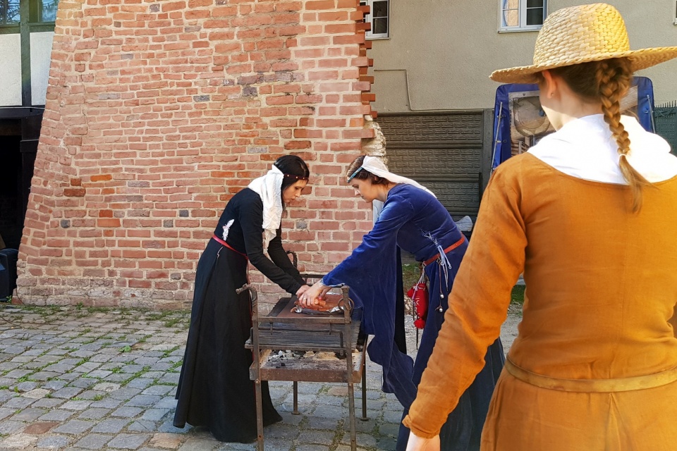 Jarmark średniowieczny w trakcie Dni Opola 2019 [fot. A. Pospiszyl]
