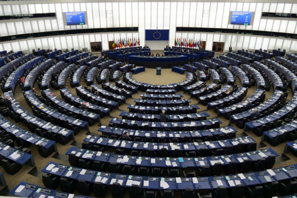 Parlament Europejski w Strasburgu. [Fot.Marcin Skomudek]