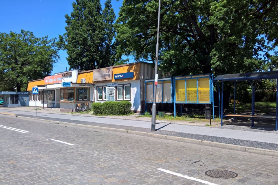 Tak obecnie wygląda dworzec autobusowy w Brzegu [fot. Daniel Klimczak]