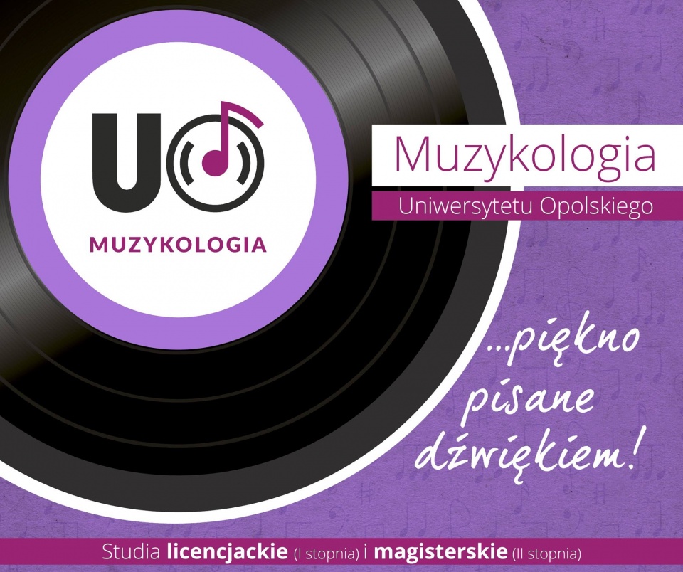 materiały promocyjne opolskiej muzykologii