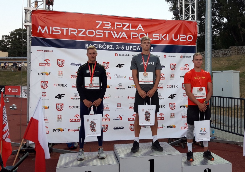 Mistrzostwa Polski w lekkiej atletyce U20 w Raciborzu - [fot: Grzegorz Frankowski]