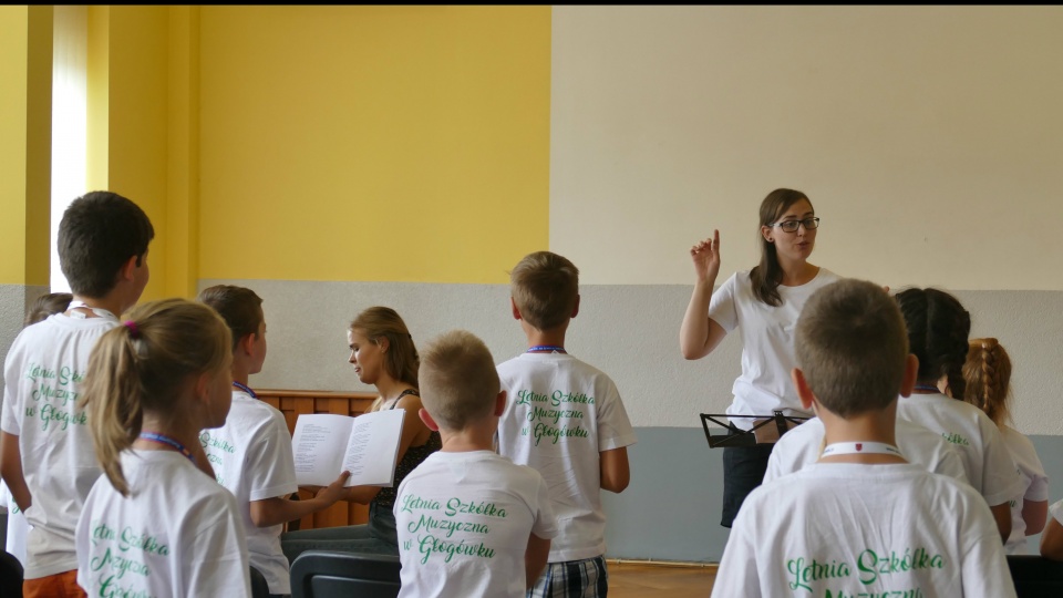 Zjęcie ilustracyjne: uczestnicy II Letniej Szkółki Muzycznej w Głogówku © [fot. Małgorzata Ślusarczyk]