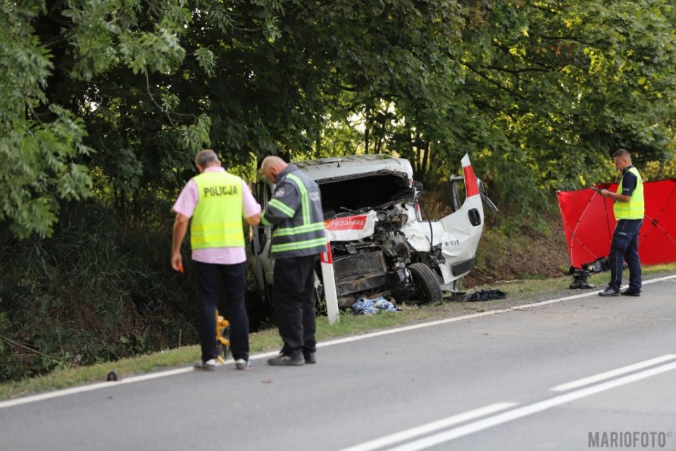 Śmiertelny wypadek drogowy w Żużeli [Fot.Mario]