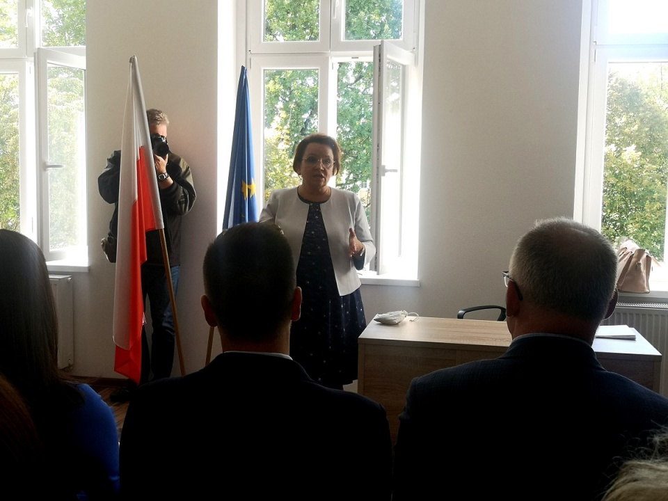 Europoseł Anna Zalewska otworzyła swoje biuro w Nysie. "To dowód szacunku dla Polski powiatowej" [fot. Katarzyna Doros]