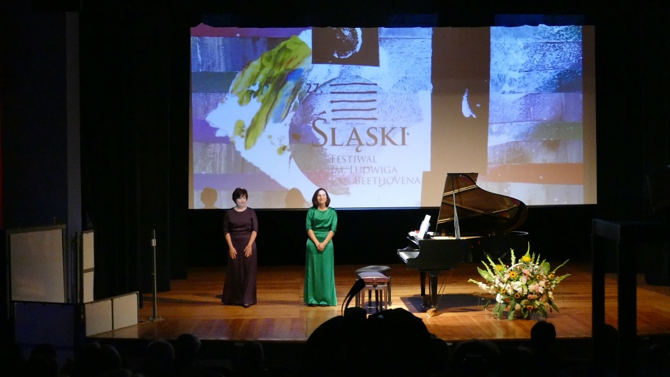 Recital Ravel Piano DUO podczas festiwalu beethovenowskiego w Głogówku © [fot. Małgorzata Ślusarczyk]