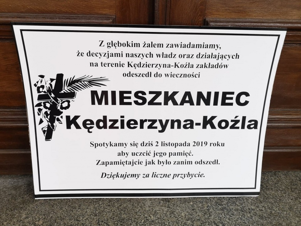 Manifest mieszkańców Kędzierzyna Koźla [fot. Katarzyna Doros]