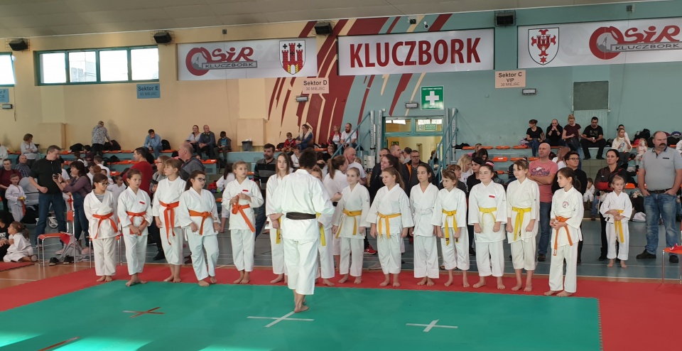 Opolska Liga Karate - Turniej o Puchar Burmistrza Kluczborka [fot.Mariusz Studzienny]