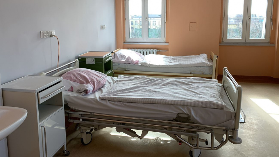Łóżka szpitalne [fot. Daniel Klimczak]