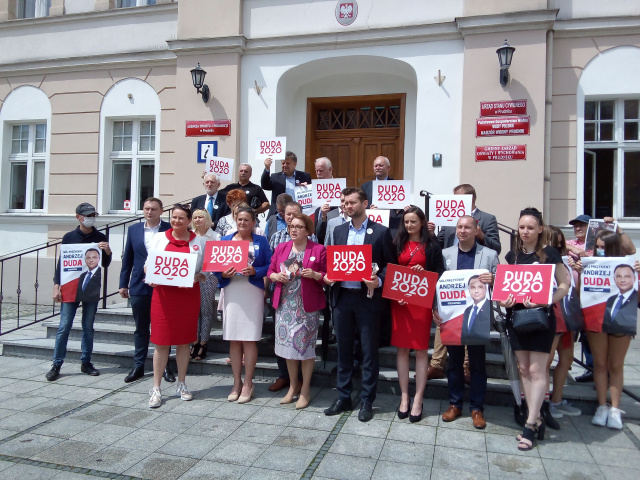 WYBORY 2020: Jedynym kandydatem w kampanii prezydenckiej, który odwiedził powiat prudnicki był Andrzej Duda