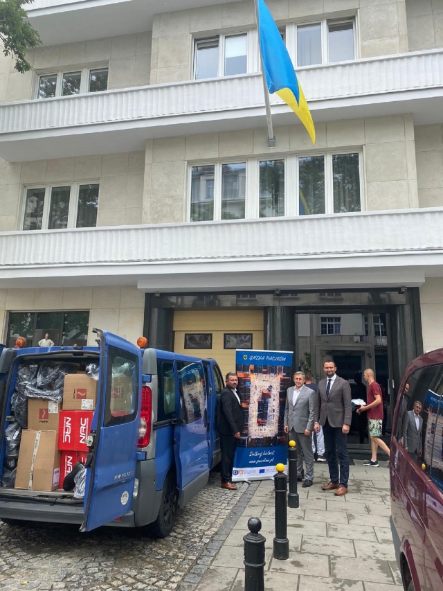 Są solidarni z ukraińską gminą partnerską poszkodowaną przez powódź