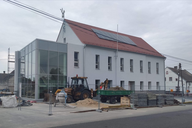 Gminny Ośrodek Kultury w Racławiczkach przechodzi kompletną modernizację