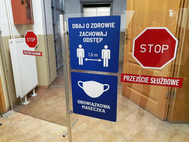 Wydział komunikacji w Starostwie Powiatowym w Kędzierzynie-Koźlu zamknięty po wykryciu ogniska koronawirusa