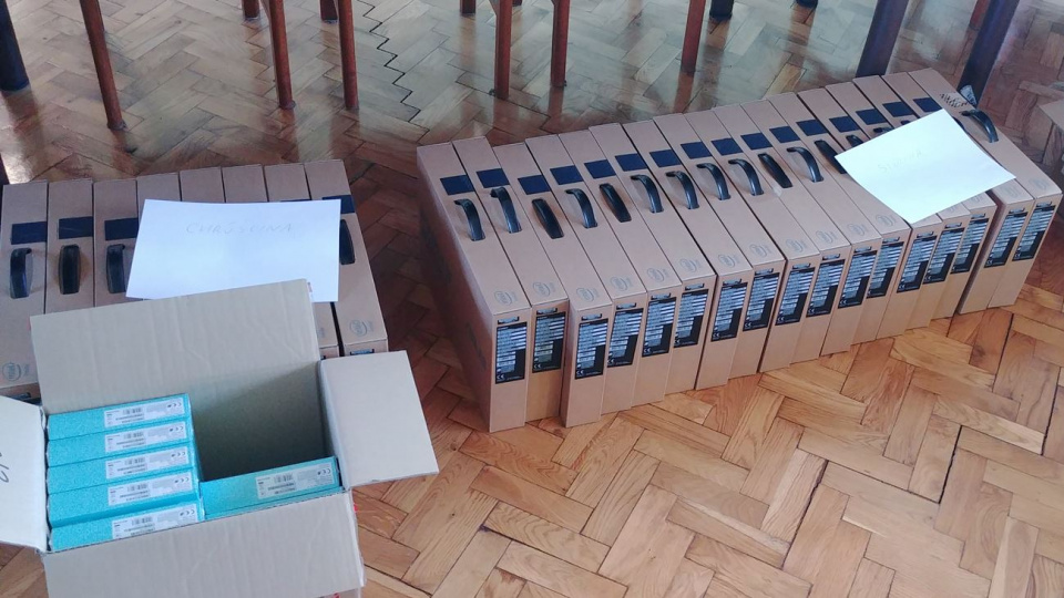 Laptopy i tablety trafiły już do Skoroszyc [fot. UG Skoroszyce]