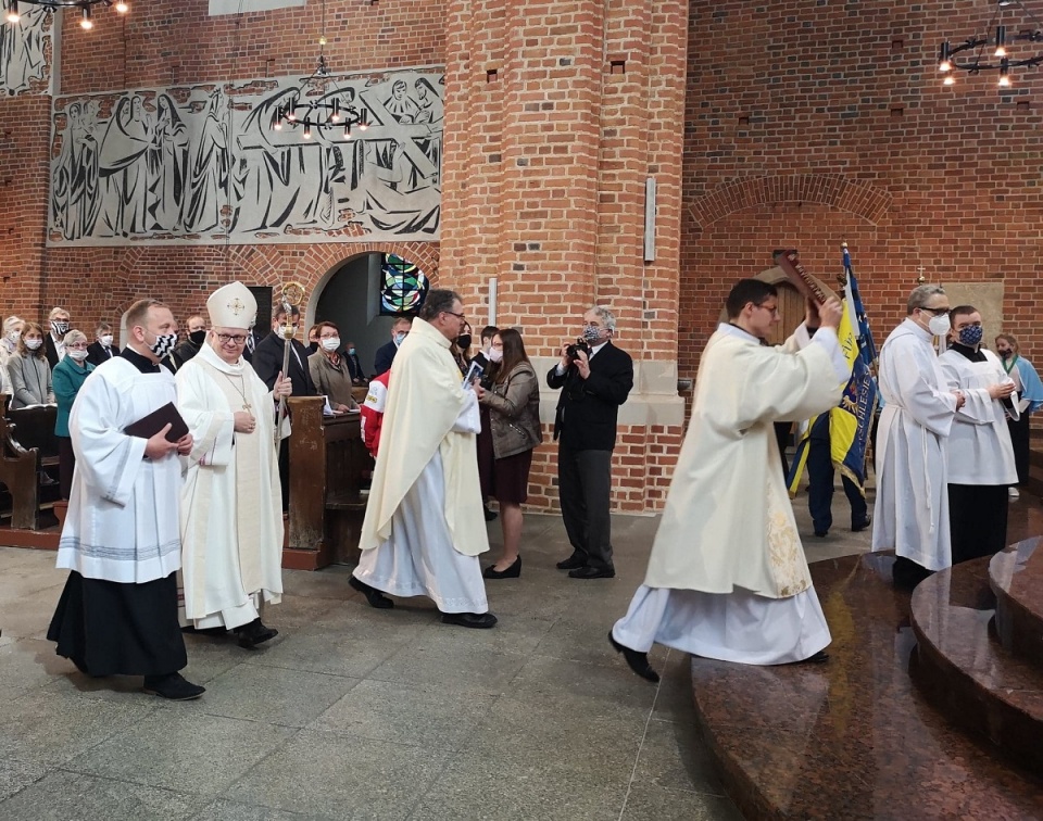 Mniejszości narodowe i etniczne tym razem modliły się w opolskiej katedrze [fot. Katarzyna Doros]