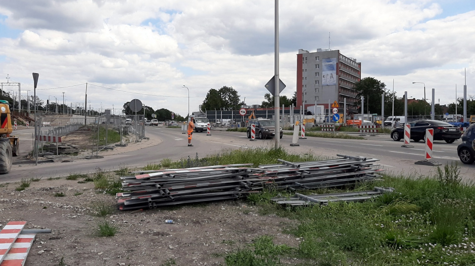 Rozpoczęła się kolejna część inwestycji związanej z przebudową dworca Opole Wschód i budowy centrum przesiadkowego [fot. Mariusz Chałupnik]