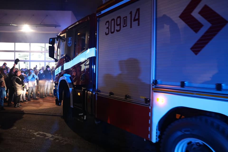 OSP w Czarnowąsach otrzyma nowy wóz strażacki [fot.facebook/PrezydentOpola]