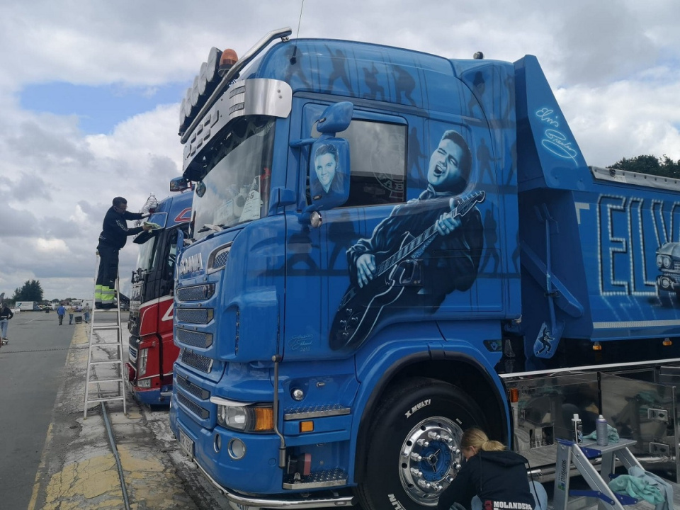 Ruszył Międzynarodowy Zlot Master Truck w Polskiej Nowej Wsi [fot. Katarzyna Doros]