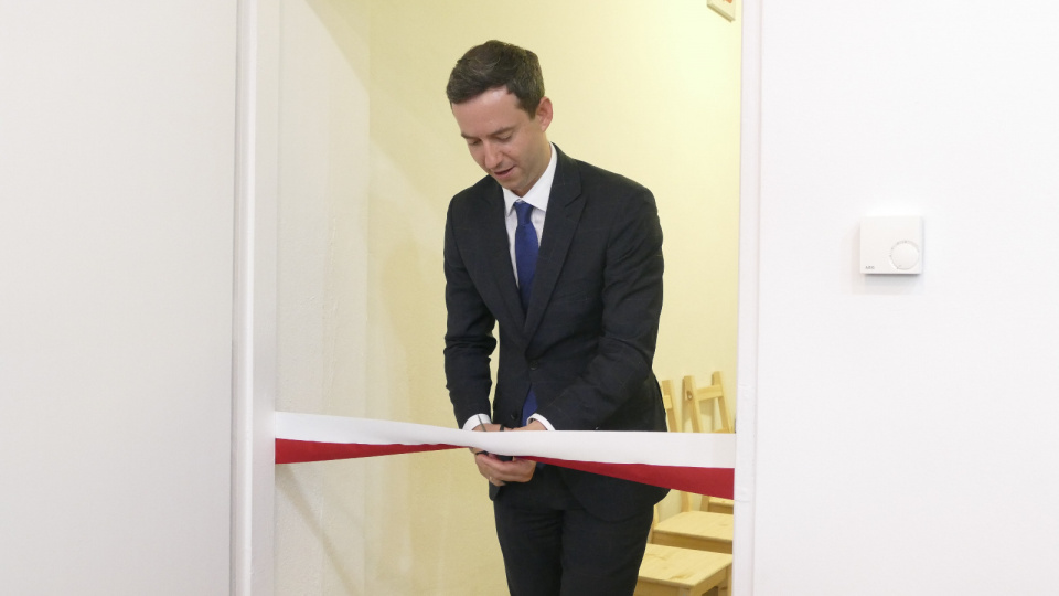 Wiceminister Marcin Ociepa otworzył biuro poselskie w Kluczborku [fot.archiwum prywatne]
