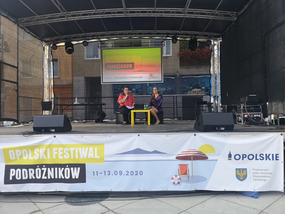 Opolski Festiwal Podróżników na Małym Rynku w Opolu [fot. Katarzyna Doros]