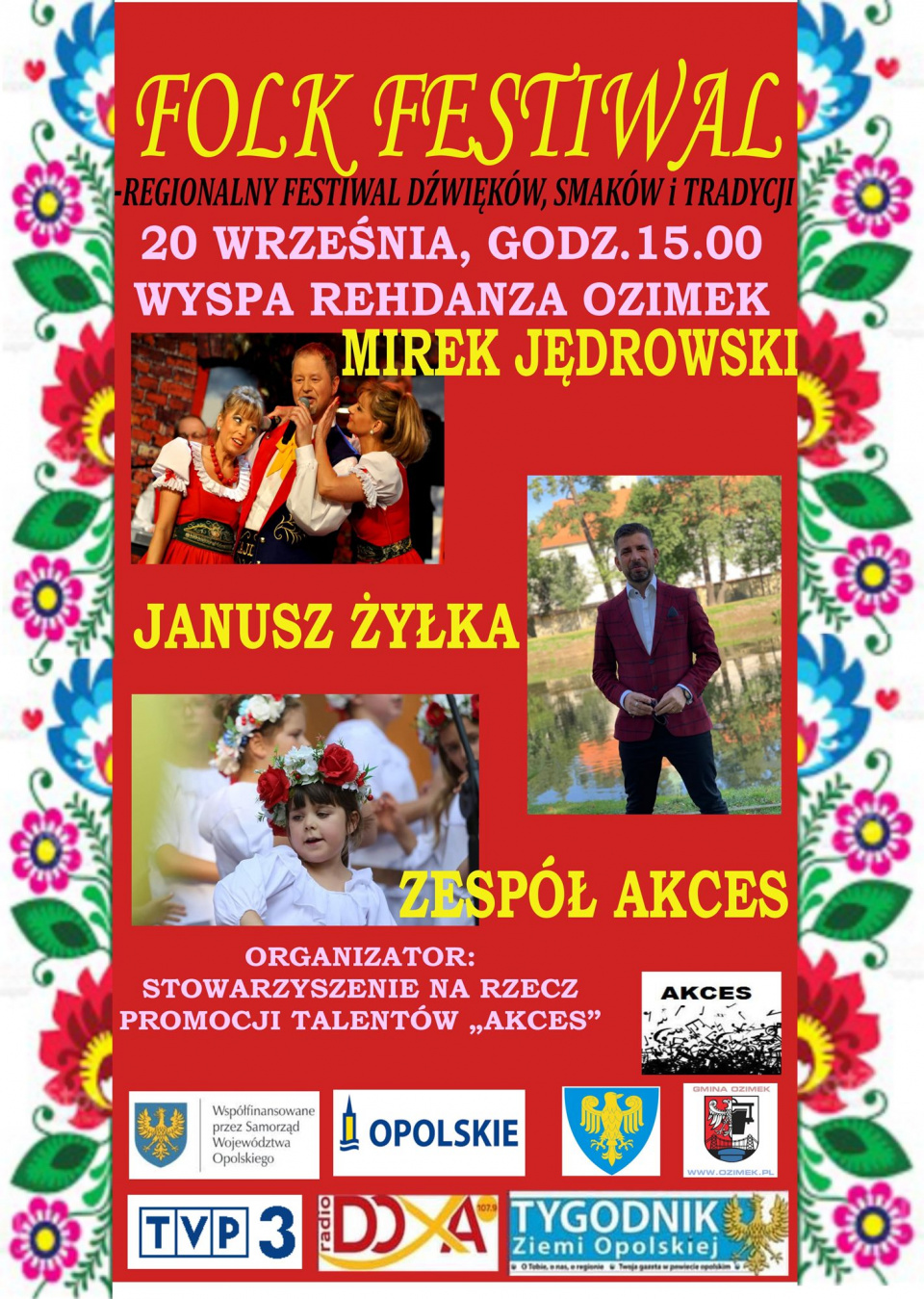 Plakat Folk Festiwal 2020