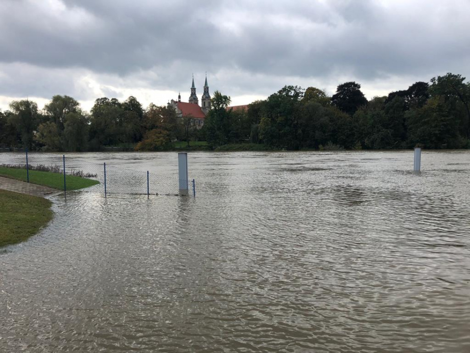 Sytuacja powodziowa w Brzegu [fot.M.Matuszkiewicz]