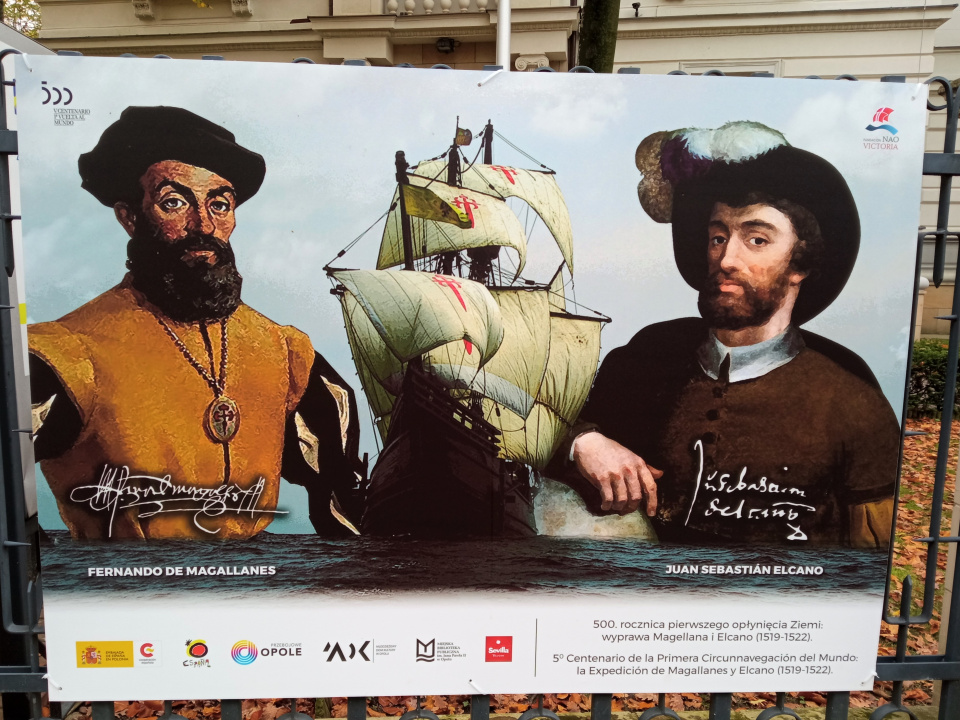 Wystawa "500. rocznica pierwszego opłynięcia Ziemi: wyprawa Magellana i Elcano (1519-1522) (fot. Aleksandra Łowicka)