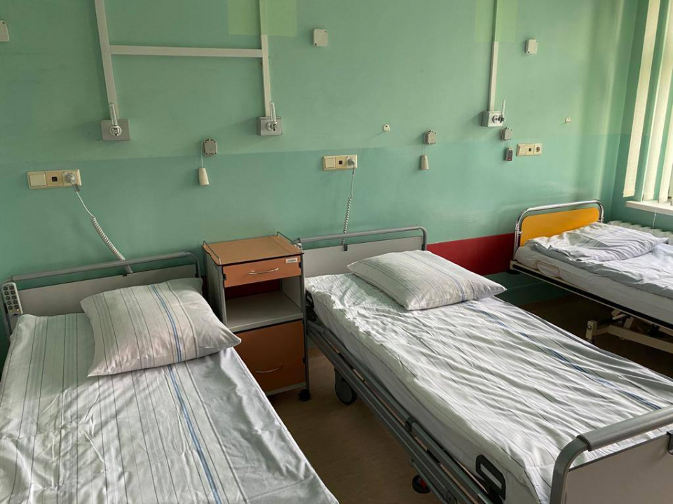 260 łóżek covidowych w szpitalu powiatowym w Kędzierzynie-Koźlu zostało podłączonych do tlenu [fot. SP ZOZ w Kędzierzynie-Koźlu]