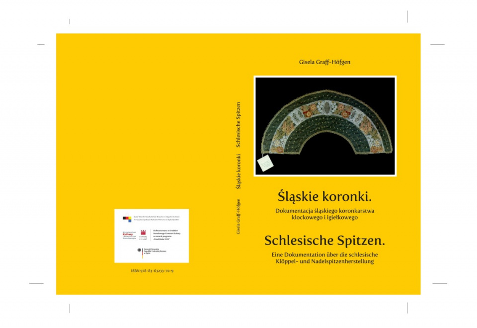 Śląskie koronki - książka wydana przez TSKN na Śląsku Opolskim [fot. TSKN)