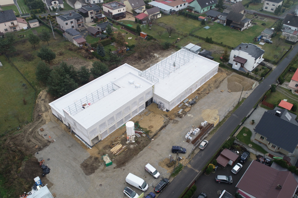 Budowa nowego przedszkola w Jemielnicy [fot. Baumar]