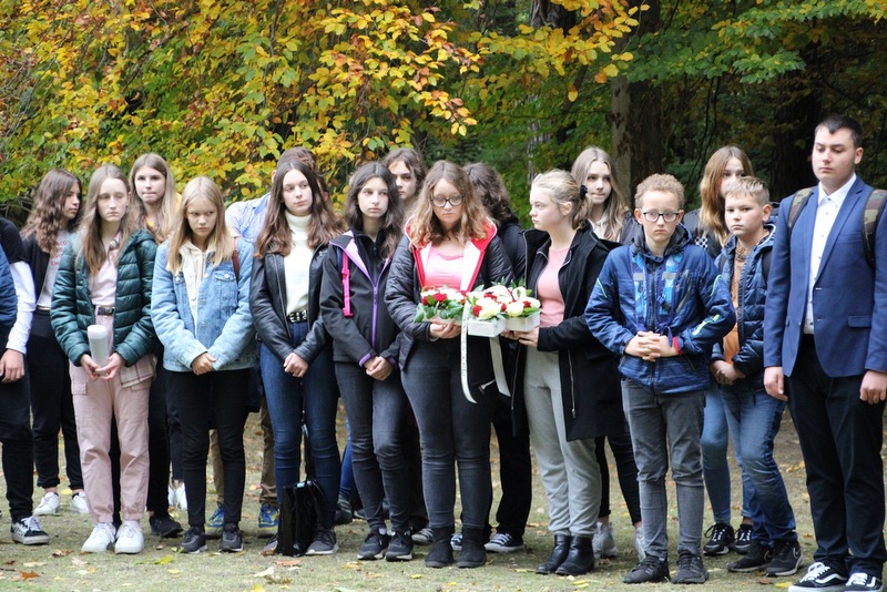 Uczcili pamięć ofiar obozu Blechhammer, filii KL Auschwitz [fot. P. Pękala]