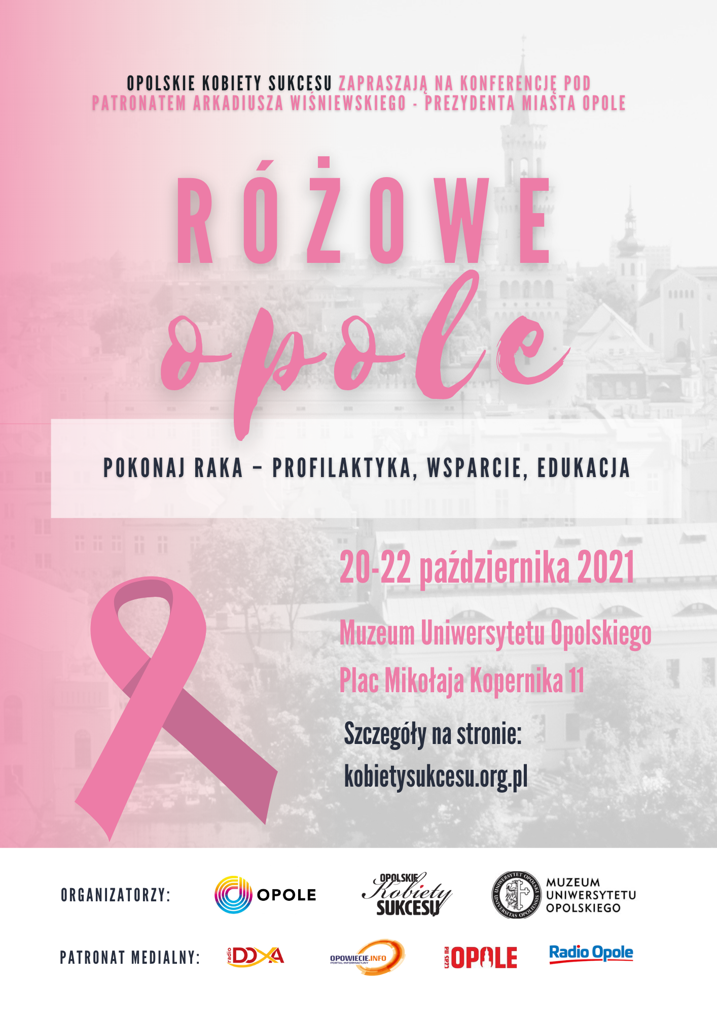 Rusza kampania „Różowe Opole Kobiet Sukcesu. Pokonaj Raka – profilaktyka, wparcie i edukacja” [fot. materiały organizatora]