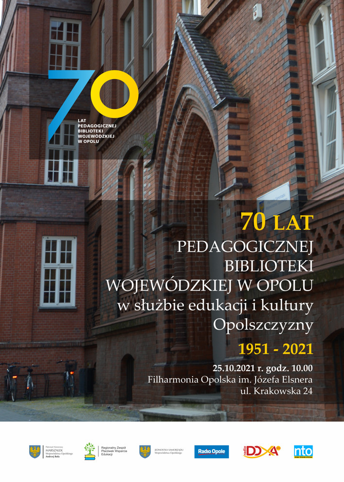 Na finał jubileuszowa gala w Filharmonii Opolskiej - Pedagogiczna Biblioteka Wojewódzka w Opolu obchodzi 70-lecie istnienia