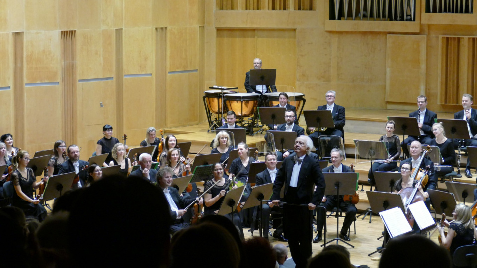Opolscy filharmonicy wystąpili pod batutą maestro Wita [fot. Małgorzata Ślusarczyk]